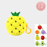 Fruits Coin Purses (Sold by Dozen=$23.88)