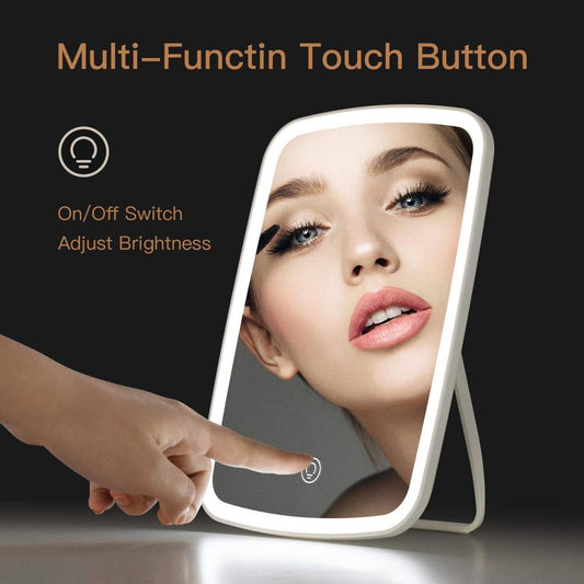 Intelligent Portable Folding makeup mirror