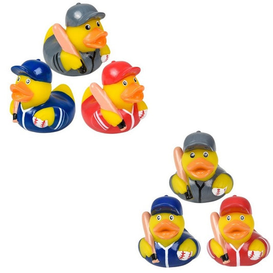 Baseball Rubber Ducky kids toys In Bulk