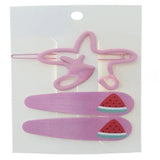 Girls Shooting Star Hair Clips In Bulk- Assorted