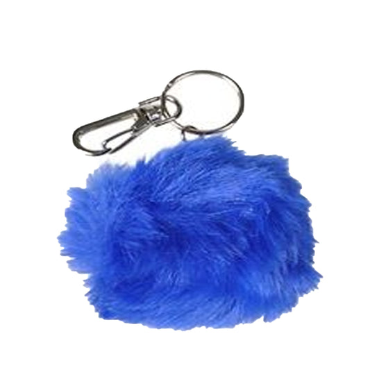 Wholesale Fur Pom Pom Keychains- Assorted