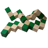 2" WOODEN MAGIC CUBE PUZZLE (Dozen = $21.99)