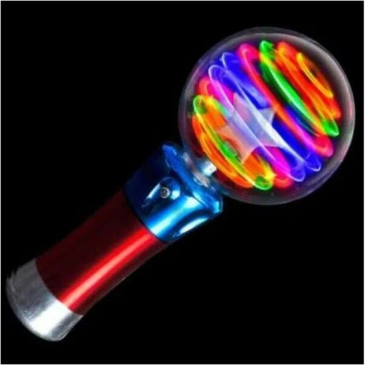Wholesale Mini 7.5" LED Light Up Flashing Plastic Magic Ball Wand (MOQ-6)