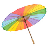 21.5" RAINBOW PARASOL