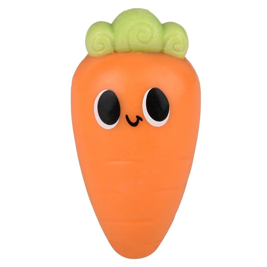 Squish Stretch Carrot Fidget Toy -(Sold By Dozen =$24.99)