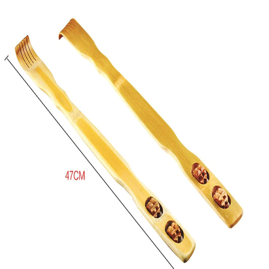 Backscratcher With Roller - 19-Inch Itch Relief Tool