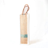 High Quality Jute With Strap Bottle Bag For Daily Use