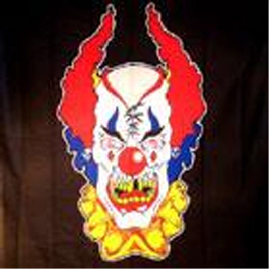 Wholesale Crazy Clown Cloth 45 Inch Wall Banner Flag (Sold by - 6 piece)