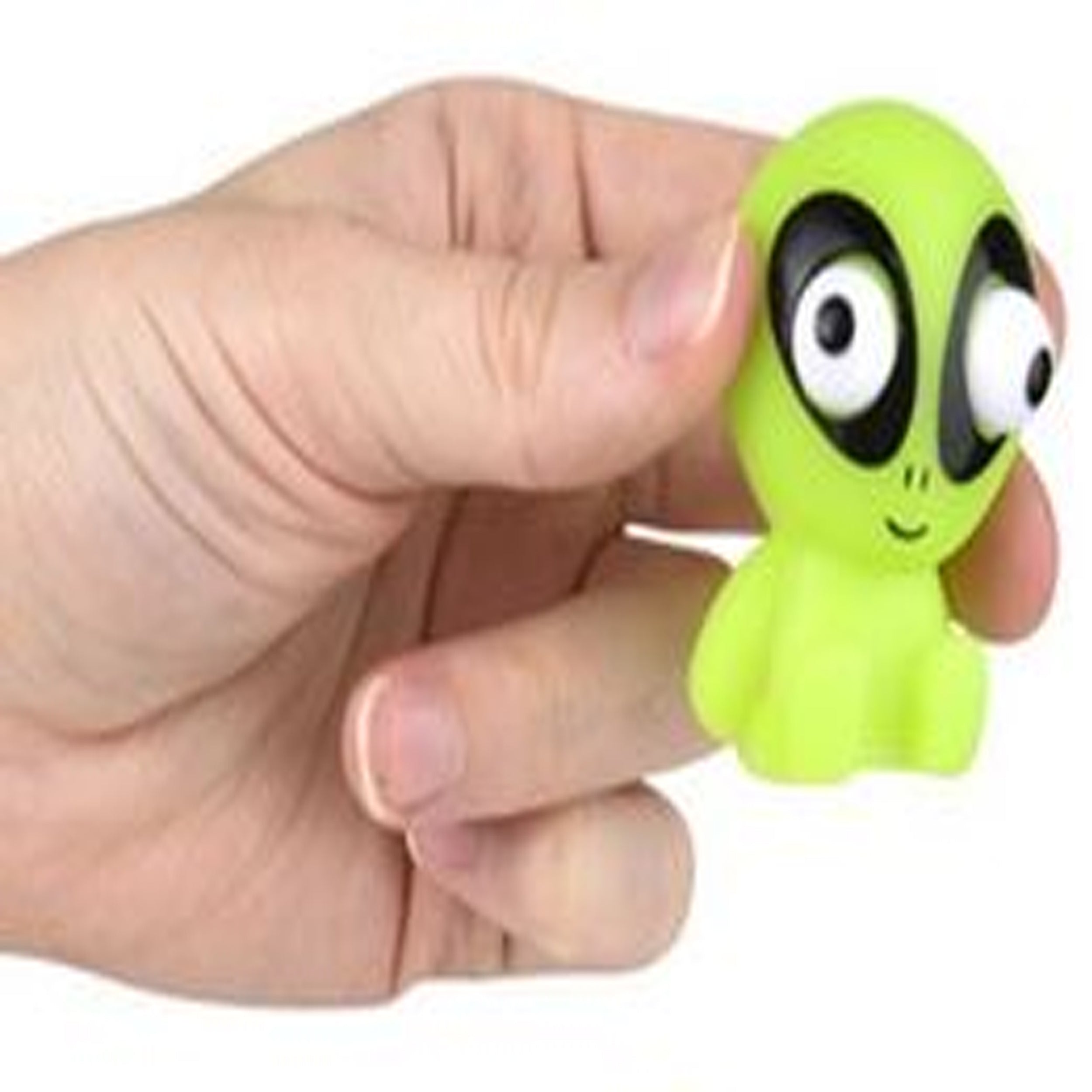 Alien Style Eye Pop Out Squishy Soft Rubber Toy for Kids - (MOQ 12 Pack)