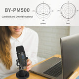 USB Condenser Microphone for Windows, Mac & PC for Vocals, YouTube Streaming