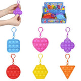 Bubble Pop Clip-On kids Toys In Bulk - Assorted