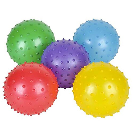 3" Inflated Knobby Ball | Assorted | (Dozen = $5.99)