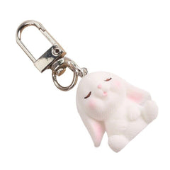 Rabbit Cartoon Bunnies Keychain -(Sold By Dozen =$39.99)