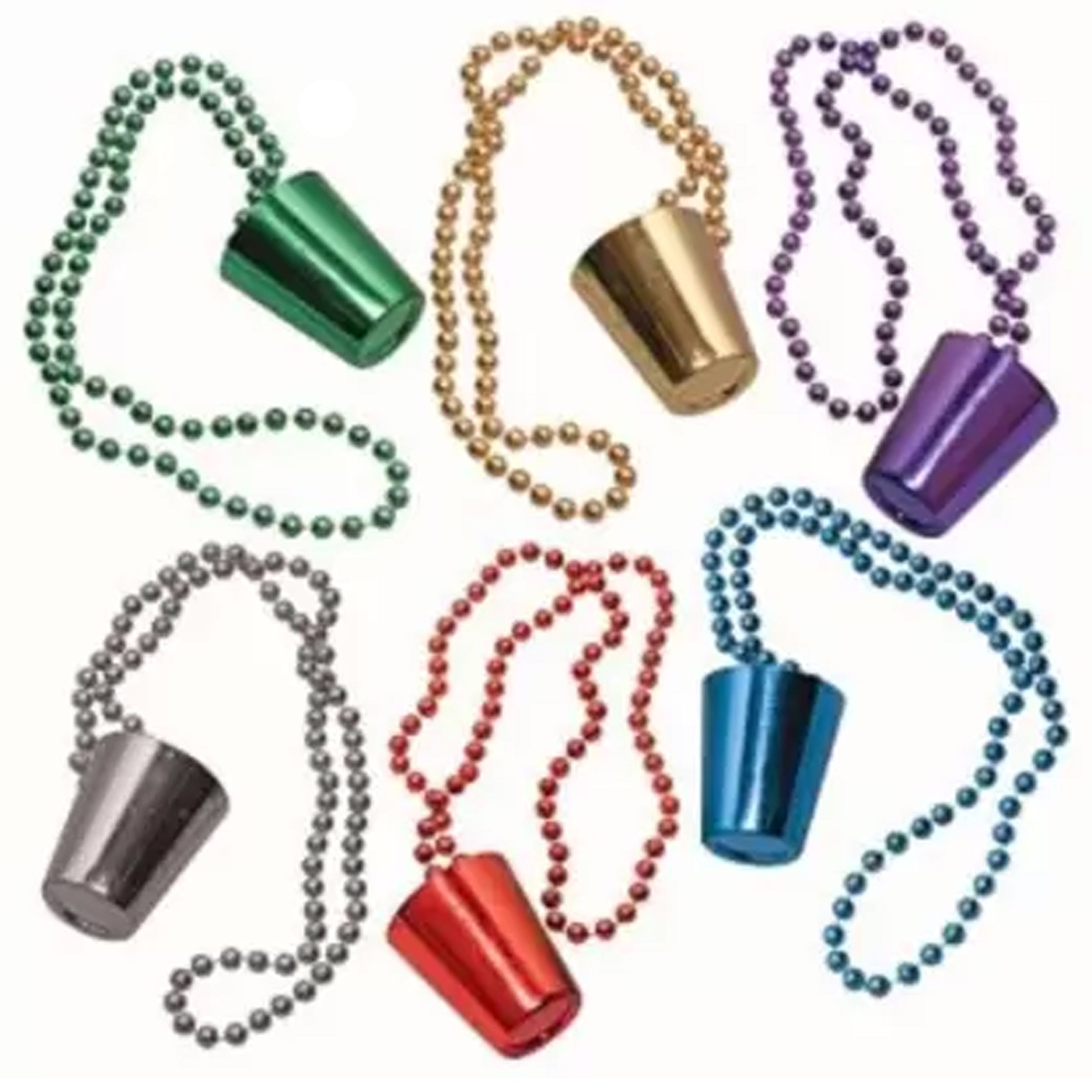 Stylish Glass Beads Necklaces -Assorted