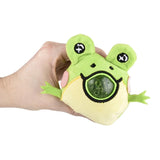 3" Frog Squeezy Bead plush (Dozen = $37.99)