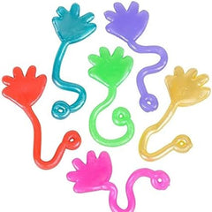 Mini Sticky Rubber Hands For Kids In Bulk- Assorted