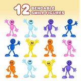 Smile Figure Bendable kids Toys In Bulk- Assorted