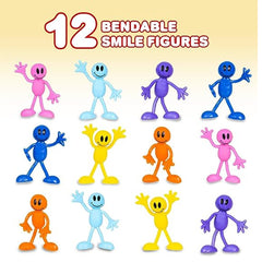 Smile Figure Bendable kids Toys In Bulk- Assorted