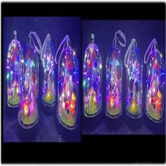 Light Up Glass Display -(Sold By 3 PCS =$29.99)