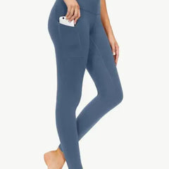 Women's Yoga Pants with Side Pocket and High Waist for Girls