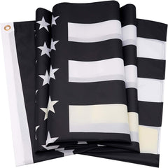 American Thin Yellow Line Law Enforcement 3' x 5' Flag - Honoring Our Heroes with High-Quality Decor