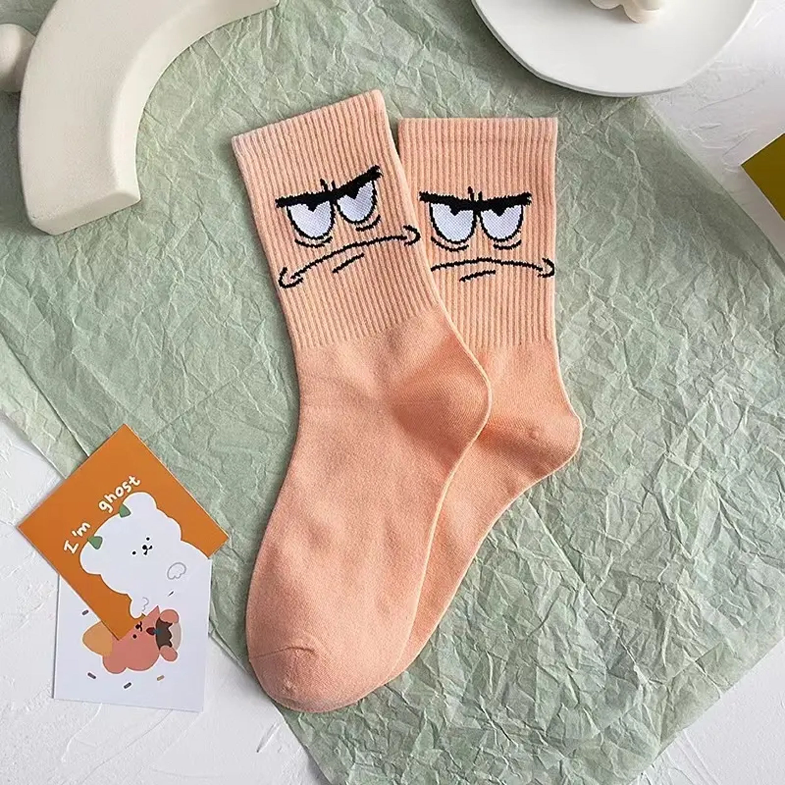 Socks Animada Women & Kids Cartoon Anime Style 100% Cotton Socks | Assorted Designs ...
