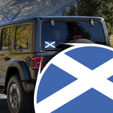 New  Premium Quality Scotland Country Flag Decal Sticker Wholesale- (Sold By Dozen)