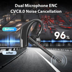 Noise Cancellation 500mAh Ear Phone With Wireless Charging