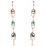 Jhopdi Mor Line Door Hanging - Traditional Indian Decor for Your Home MOQ - 12 pcs