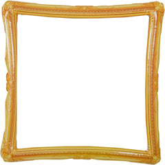 Golden Color Inflatable Selfie Picture Frame For Party- MOQ- 16 Pcs