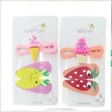 Wholesale Little Girls Cute Hair Clips MOQ -12 pcs