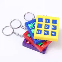 Tic Tac Toe Fun Keychain kids Toys In Bulk- Assorted
