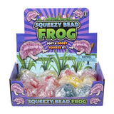3.5" Squeezy Bead Frog - Assorted