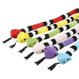 45" Striped Snake Plush (Dozen = $39.99)