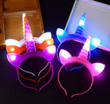 Light-Up Unicorn Headband For Girls In Bulk