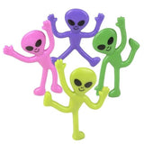 2.25" MINI BENDABLE ALIEN ASSORTMENT (48 Pieces = $26.99)