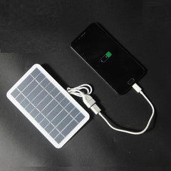 Portable Solar Panel with USB Safe Charge Stabilize Battery Charger