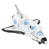 Die-Cast Pull Back Space Shuttle with Lights For Kids In Bulk