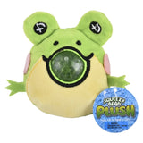 3" Frog Squeezy Bead plush (Dozen = $37.99)