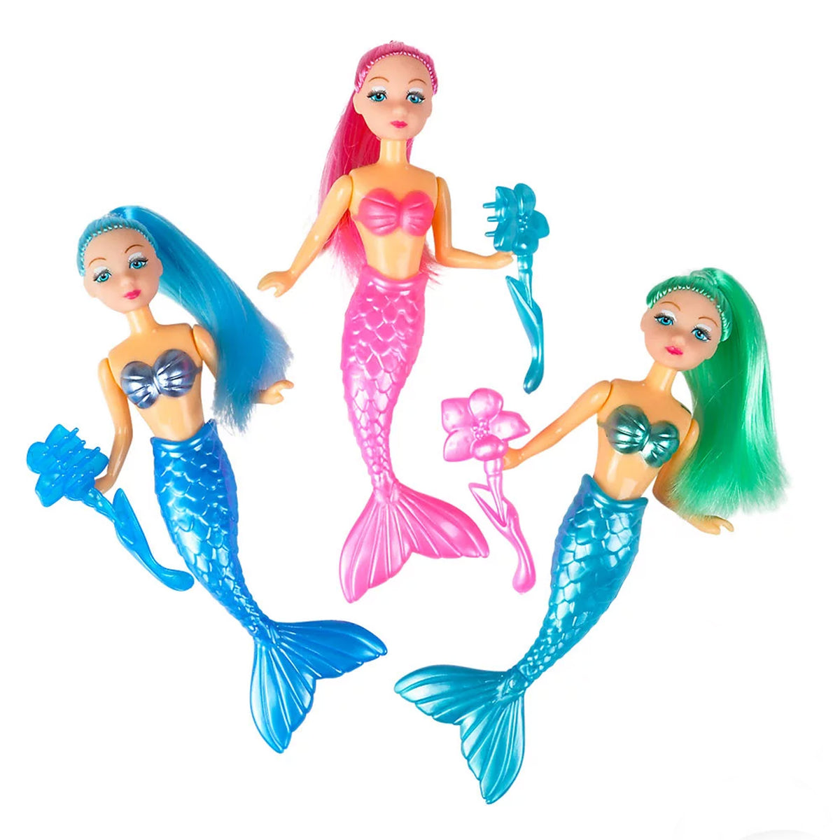 Mermaid Set of 3Pcs For Kids In Bulk- Assorted