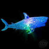 Light-Up Squeezy Bead Shark Toys In Bulk