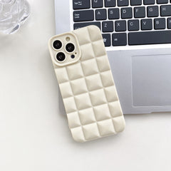 Stereo Lattice Phone Cover For Apple iPhone 14promax Phone Case