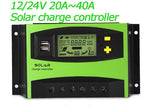 Solar Controller with LCD Function Dual USB