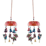 Ghanti Hathi Door Hanging Handcrafted Elephant Bell Decor MOQ -12 pcs