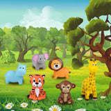 2" VINYL ZOO ANIMALS (Dozen = $10.99)