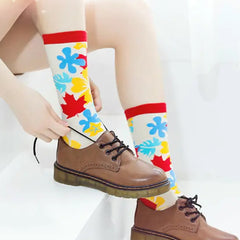 Multicolor Socks for Men and Women With ( 100% cotton) Material