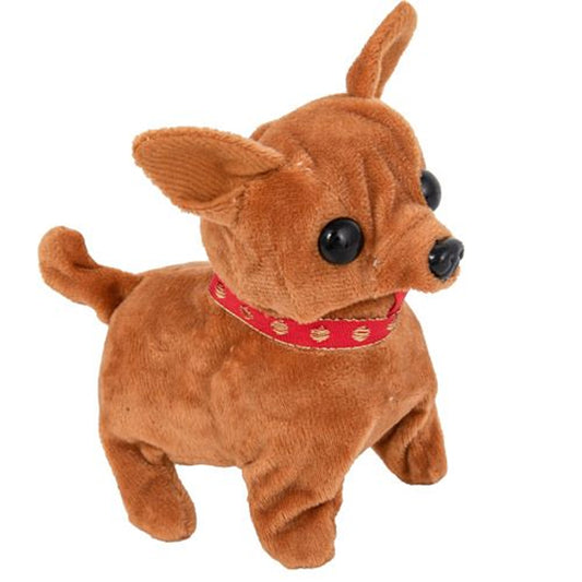 Barking Electronic Walking Dog Toy For Kids - Walks, Barks, and Wags Its Tail