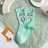 Women & Kids Cartoon Anime Style 100% Cotton Socks - Assorted