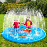 1pc Inflatable Water Spray Mat