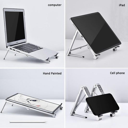 3 In 1  Foldable Laptop Holder Stand